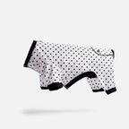 Polka Dot Dog Pajamas  Cozy & Stylish Matching PJs for Your Pup!