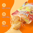 Dog Rawhide Chews for Aggressive Chewers, Dog Chews Long Lasting Treats for Medium and Large Dogs, with Real Chicken Treats Inside, 4 Count