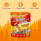 Multi-Flavor Kabob Dog Snacks, Dog Kabobs, Made with Chicken, Duck, Beef, Sweet Potato and Pumpkin, Rawhide Sticks for Dogs