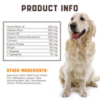 Kinpur Pet Care Calming Chews for Dogs with Hemp Oil   Aid During