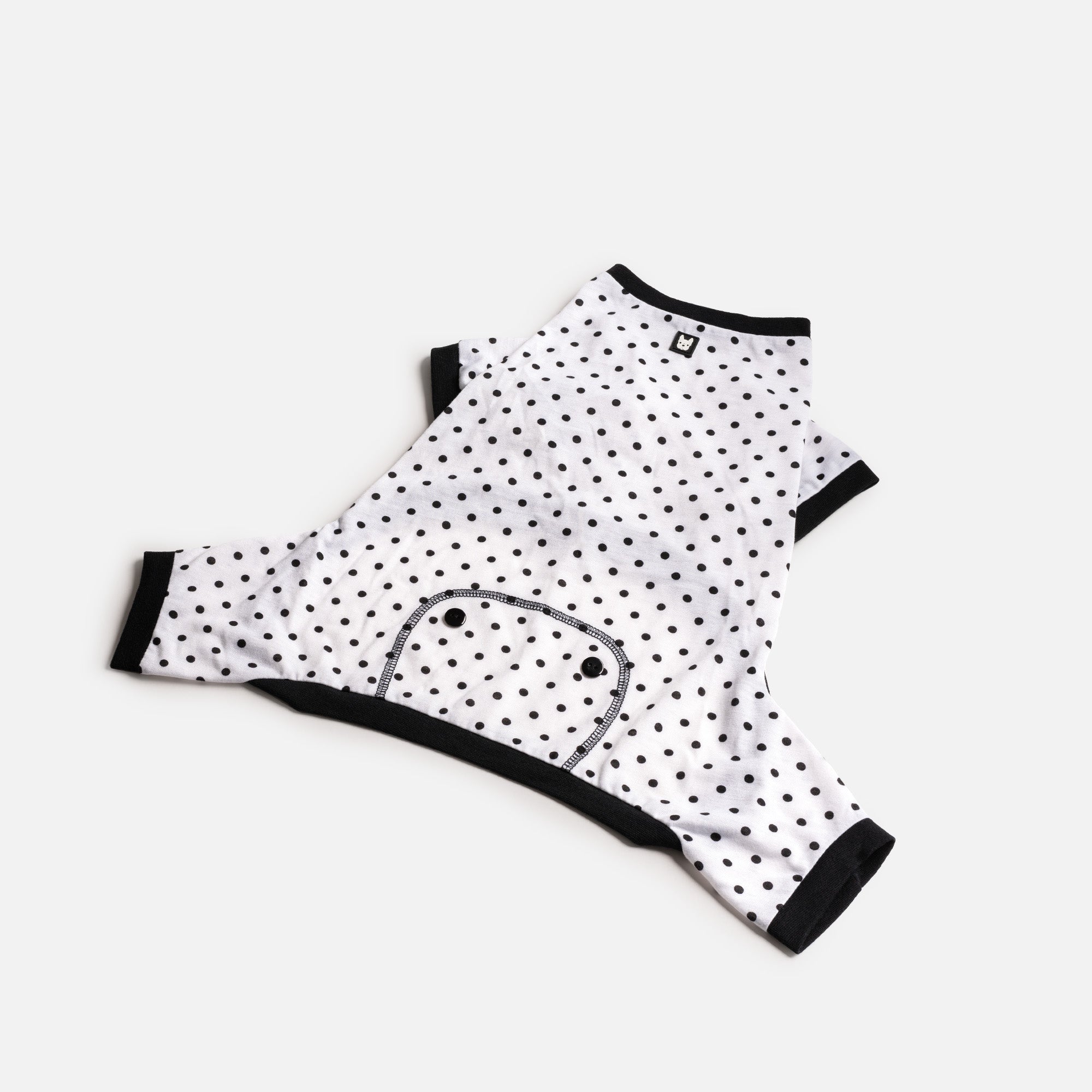 Polka Dot Dog Pajamas  Cozy & Stylish Matching PJs for Your Pup!