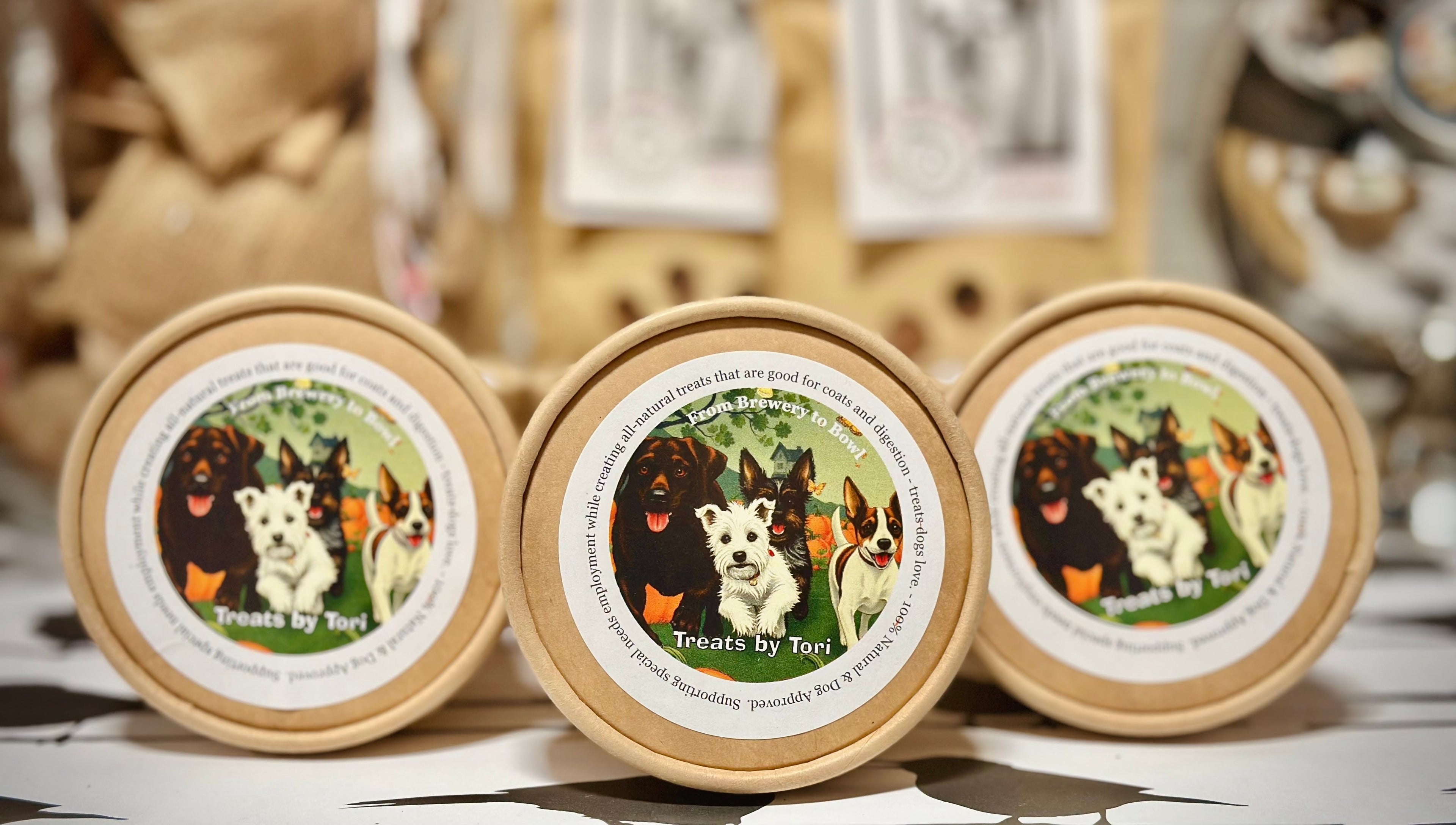 Treats by Tori: From Brewery to Bowl - 100% Natural & Dog Approved