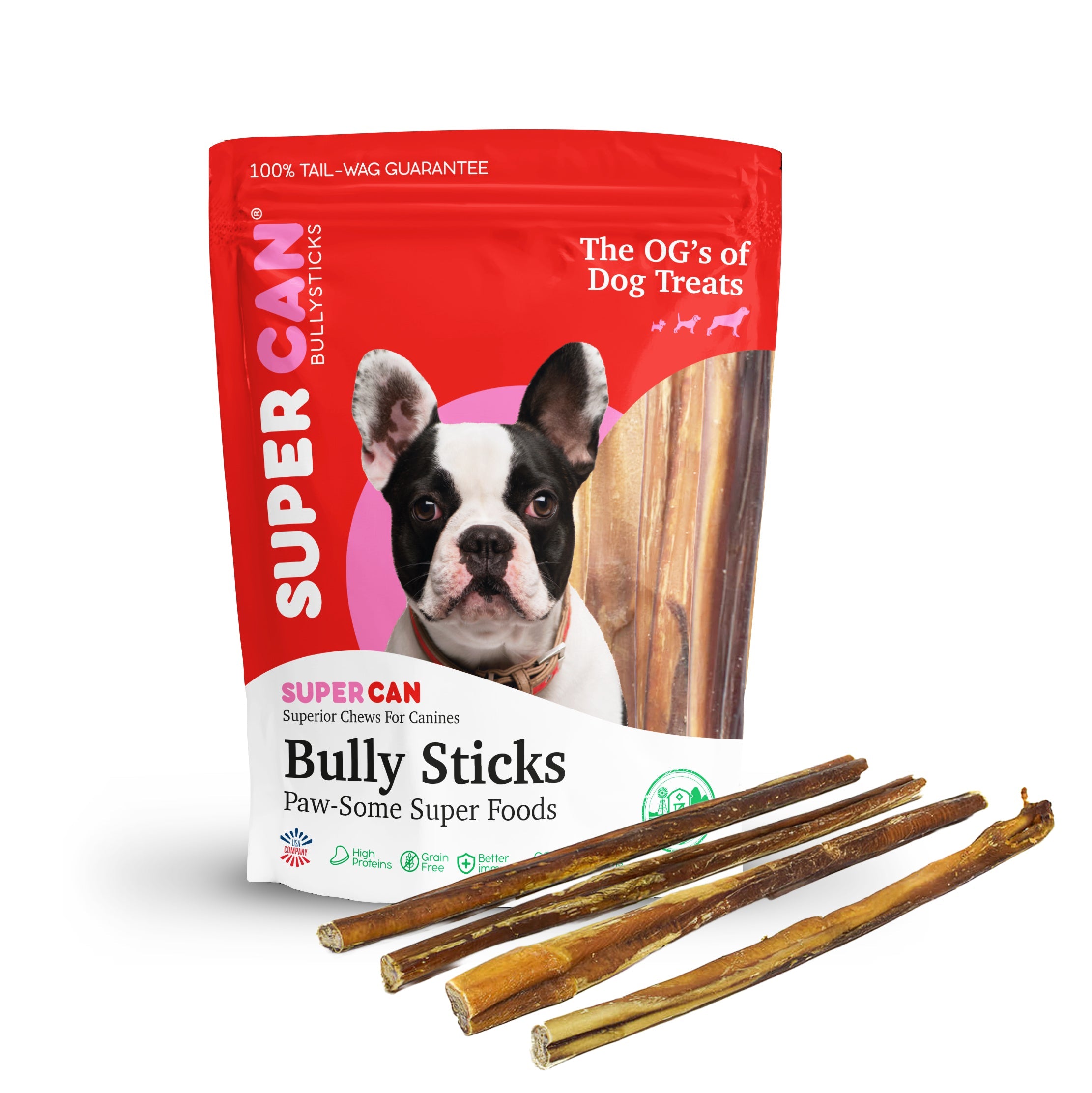 12" Standard Bully Sticks