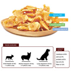 Healthy Treats for Dogs, Chicken Wrapped Banana for Small & Medium Dogs Treats, Low Fat Puppy Training Treats, 11 oz