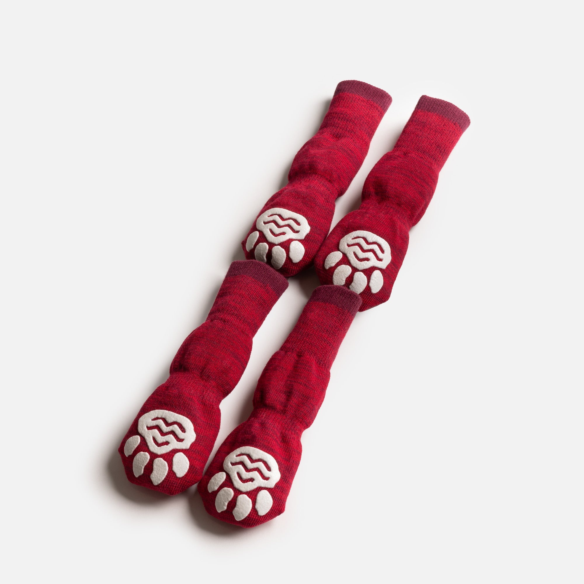 Red Compression Dog Socks  Anti-Skid, Supportive & Cozy Paw Protection