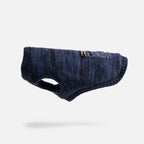 Mia Dog Sweater  Cozy Blue Knit Pullover with Poop Bag Dispenser