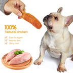Dog Treats Chicken Jerky Training Treats, Slow Roasted Snacks for Medium and Large Dogs Chewy Treats 10.6 Ounce (Chicken Fillet)