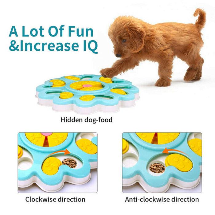 Interactive Dog Treat Puzzle Bowl - Engage, Train, And Challenge Your