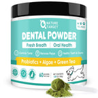 Dog Dental Powder with Probiotics, Brown Algae & Green Tea, 180g / 60 Scoops