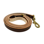 Plain Leather Dog Leashes