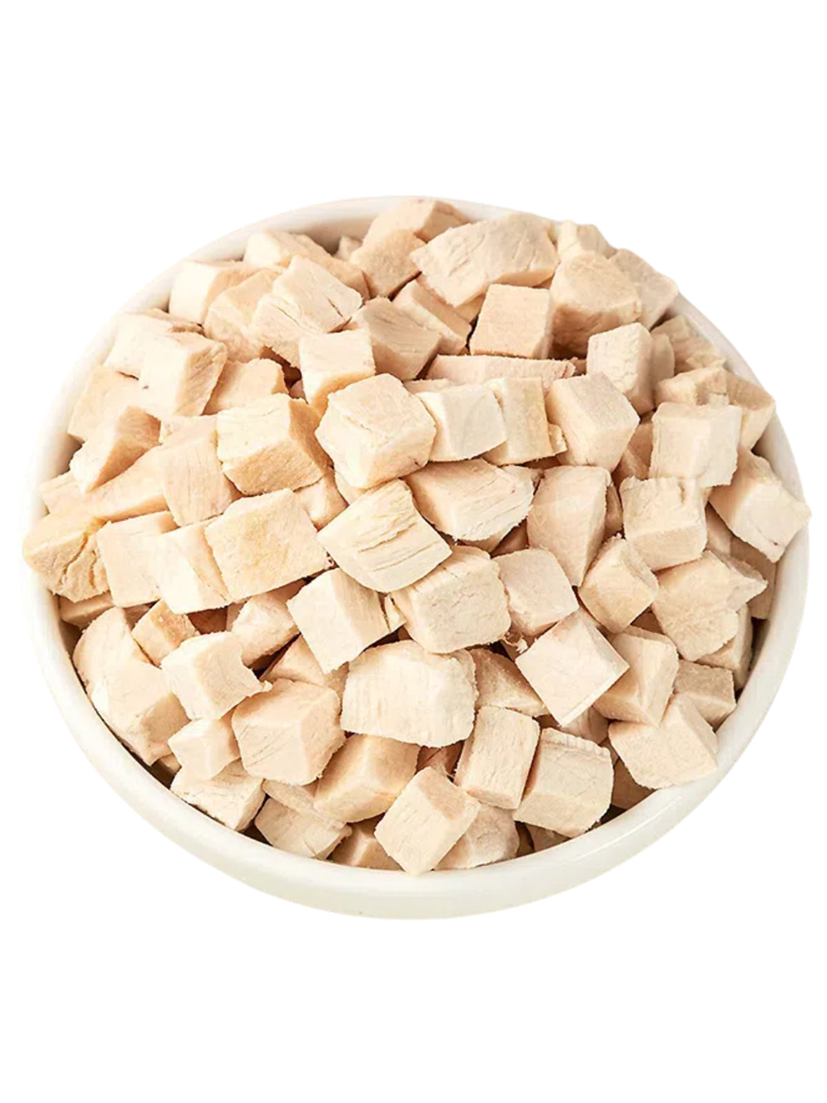 HELETY Freeze Dried Chicken Nuggets Dog Treats, Crumble as Meal Topper for Pets, Single Ingredient, High Protein