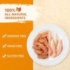 Dog Treats Chicken Jerky Training Treats, Slow Roasted Snacks for Medium and Large Dogs Chewy Treats 10.6 Ounce (Chicken Sausage)