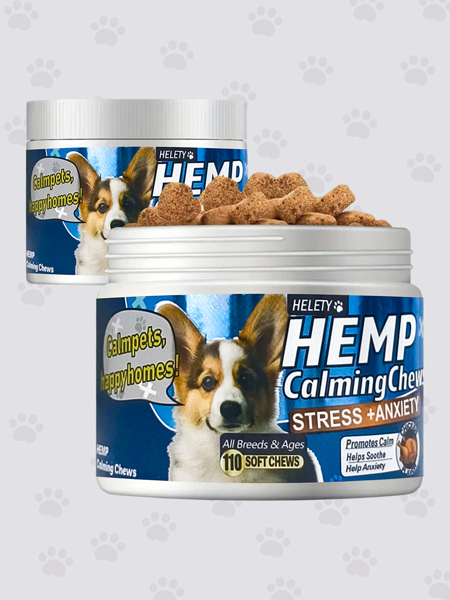 Helety Dog Vitamin Hemp Claming Chew