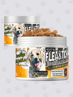 Helety Dog Vitamins for Skin & Coat Care, for Dogs & Puppies, 110 Soft Chews Canine Nutritional Supplement
