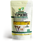 Yumkins™: Pumpkin & Chicken Flavored Paws (Dogs & Cats) – Small Size Single Pouch - 2.1oz