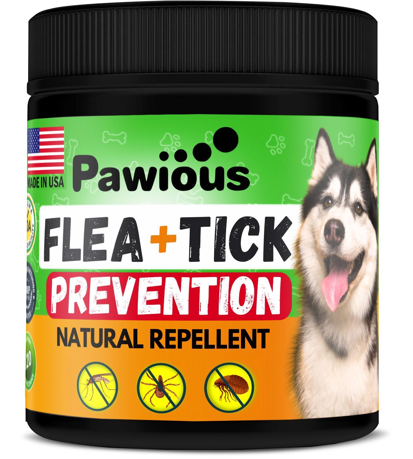 Natural Flea and Tick Prevention for Dogs Chewables