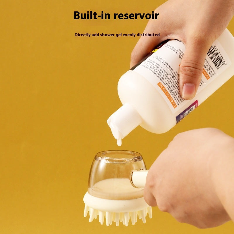 3 In 1 Pets Bath Brush For Dogs And Cats Shower Massage Brush,