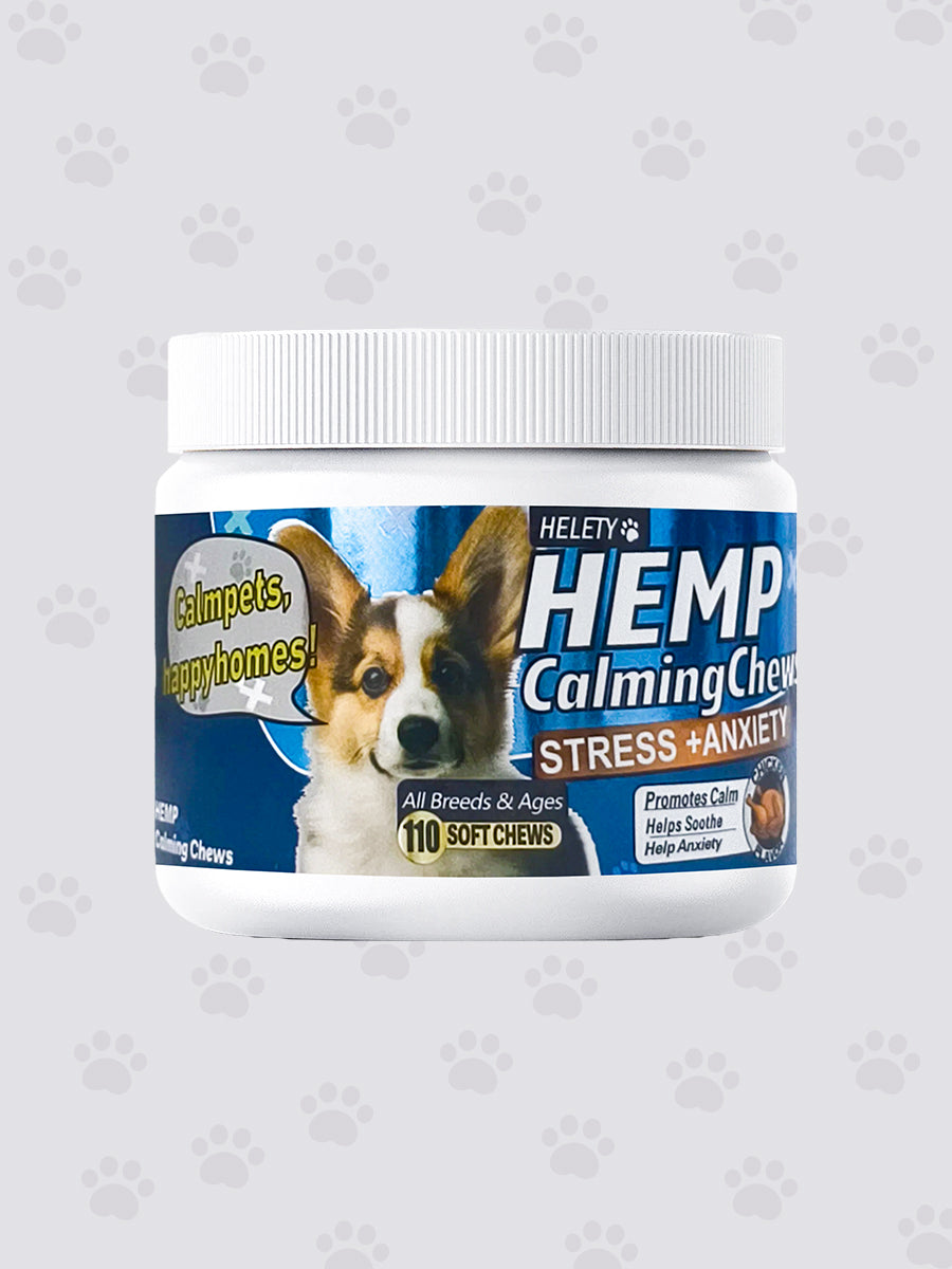 Helety Dog Vitamin Hemp Claming Chew