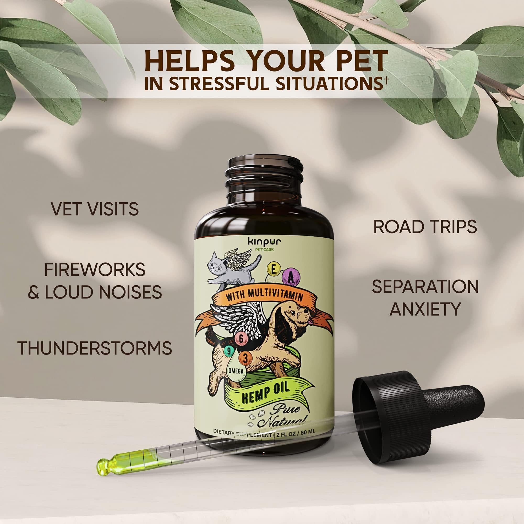 Calming Hemp Oil for Dogs and Cats