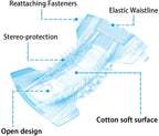 Disposable Dog Diapers for Female Dogs - Jeans Super Absorbent 24 Ct