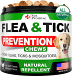 All Natural Dog Flea and Tick Prevention Chews