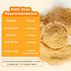 Dog Pumpkin Powder 4000mg with Apple Flesh 500mg & Digestive Enzymes, 60 Servings