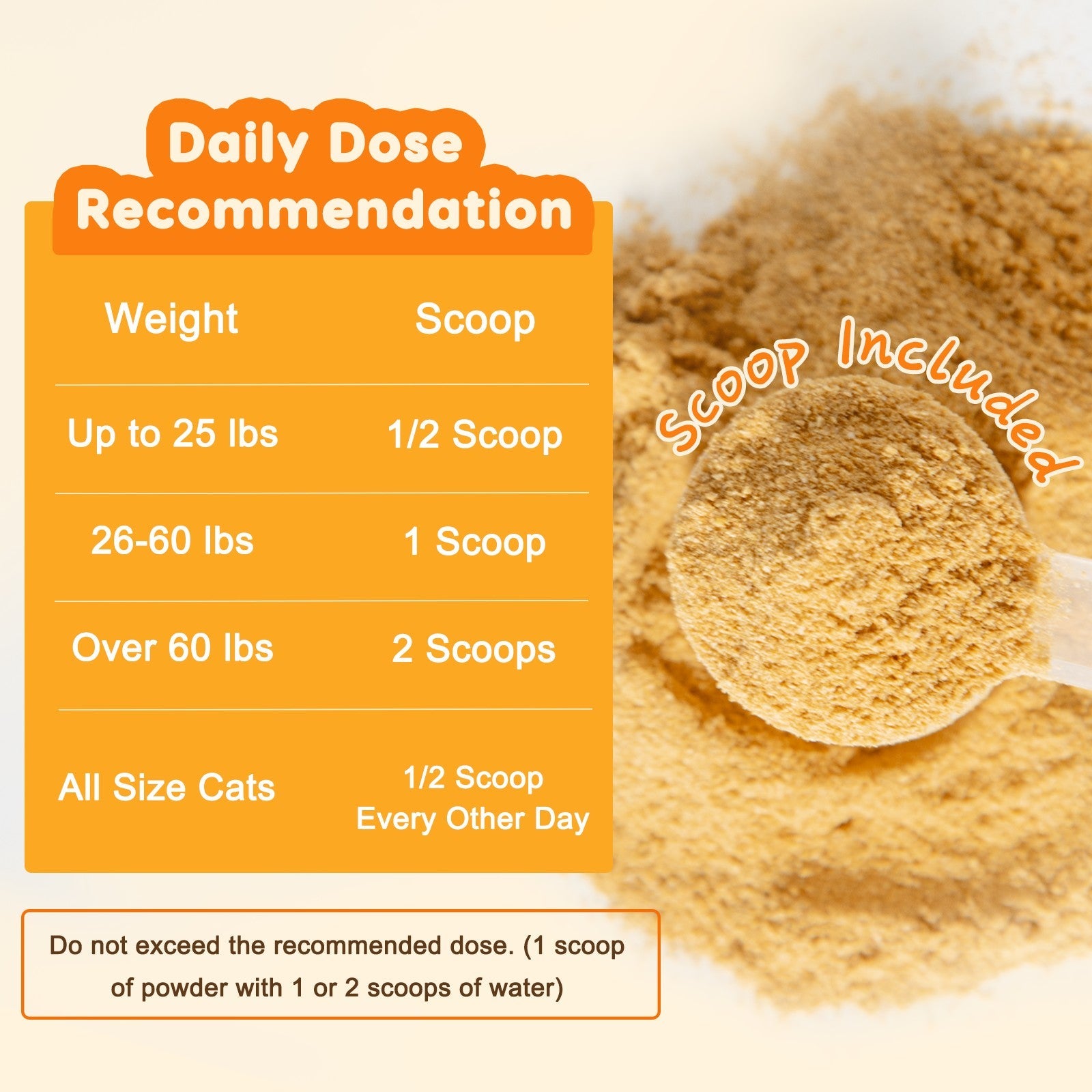 Dog Pumpkin Powder 4000mg with Apple Flesh 500mg & Digestive Enzymes, 60 Servings