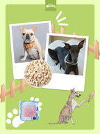 HELETY Freeze Dried Chicken Nuggets Dog Treats, Crumble as Meal Topper for Pets, Single Ingredient, High Protein