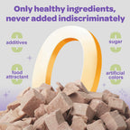 Dog & Cat Probiotic Chews 6B CFUs, 12 Strains, Omega-3 100mg, Duck Flavor, 120 Chews