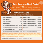 Dog Omega-3 Fish Oil Chews 320mg, EPA 63mg & DHA 84mg, Salmon Flavor, 120 Soft Chews
