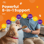 Helety Pet 8-in-1 Multivitamin 120 Soft Chews for Dogs