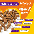 Helety Pet 8-in-1 Multivitamin 120 Soft Chews for Dogs