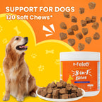 Helety Pet 8-in-1 Multivitamin 120 Soft Chews for Dogs