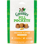 Greenies Pill Pockets Capsule Size Natural Soft Dog Treats, Chicken