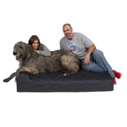 Pet Support Systems Lucky Dog Orthopedic 7" Memory Foam Dog Bed with Bolster - REFURBISHED