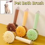 3 In 1 Pets Bath Brush For Dogs And Cats Shower Massage Brush,
