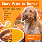 Dog Pumpkin Powder 4000mg with Apple Flesh 500mg & Digestive Enzymes, 60 Servings