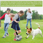 Interactive Dog Soccer Ball: Durable, Soft, And Engaging Pet Toy