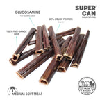 6" Beef Gullet Sticks - 8onz Bag
