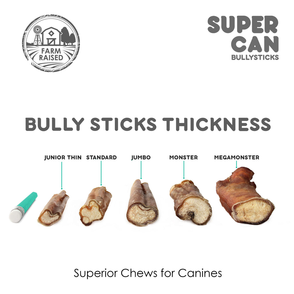6" Standard Bully Sticks