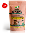Yumkins™: 3 x (3.6oz) Sweet Potato & Bacon Flavored Bones - Bundle
