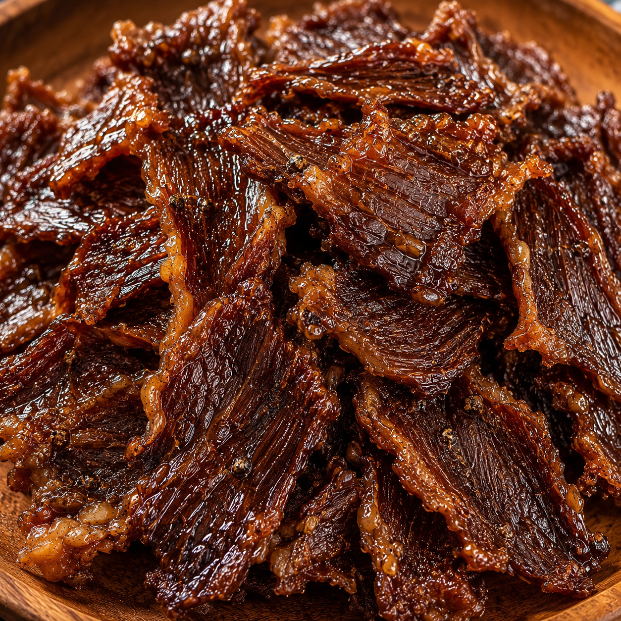 Yumkins Local Honey Lamb Jerky BULK - ½ Pound