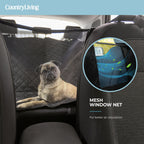 Waterproof Backseat Car Hammock Dog Cover  Non-Slip & Scratch Proof