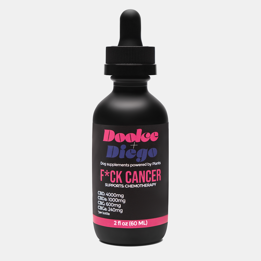 Fck Cancer - Severe Pain Relief Hemp Tincture for Dogs