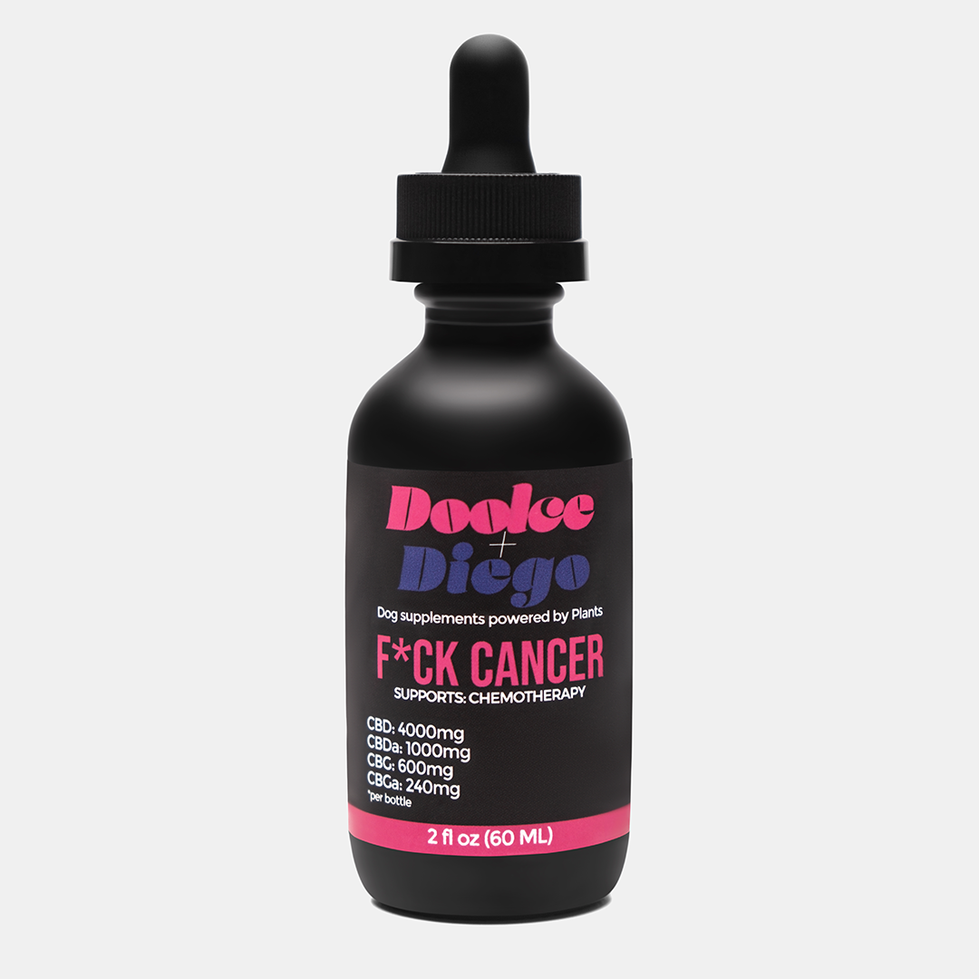 Fck Cancer - Severe Pain Relief Hemp Tincture for Dogs