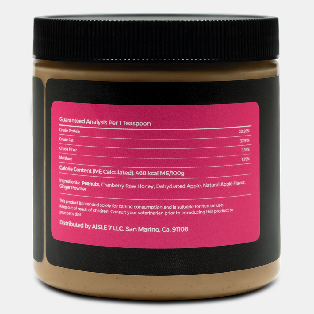 Cranberry Apple Peanut Butter For Dogs