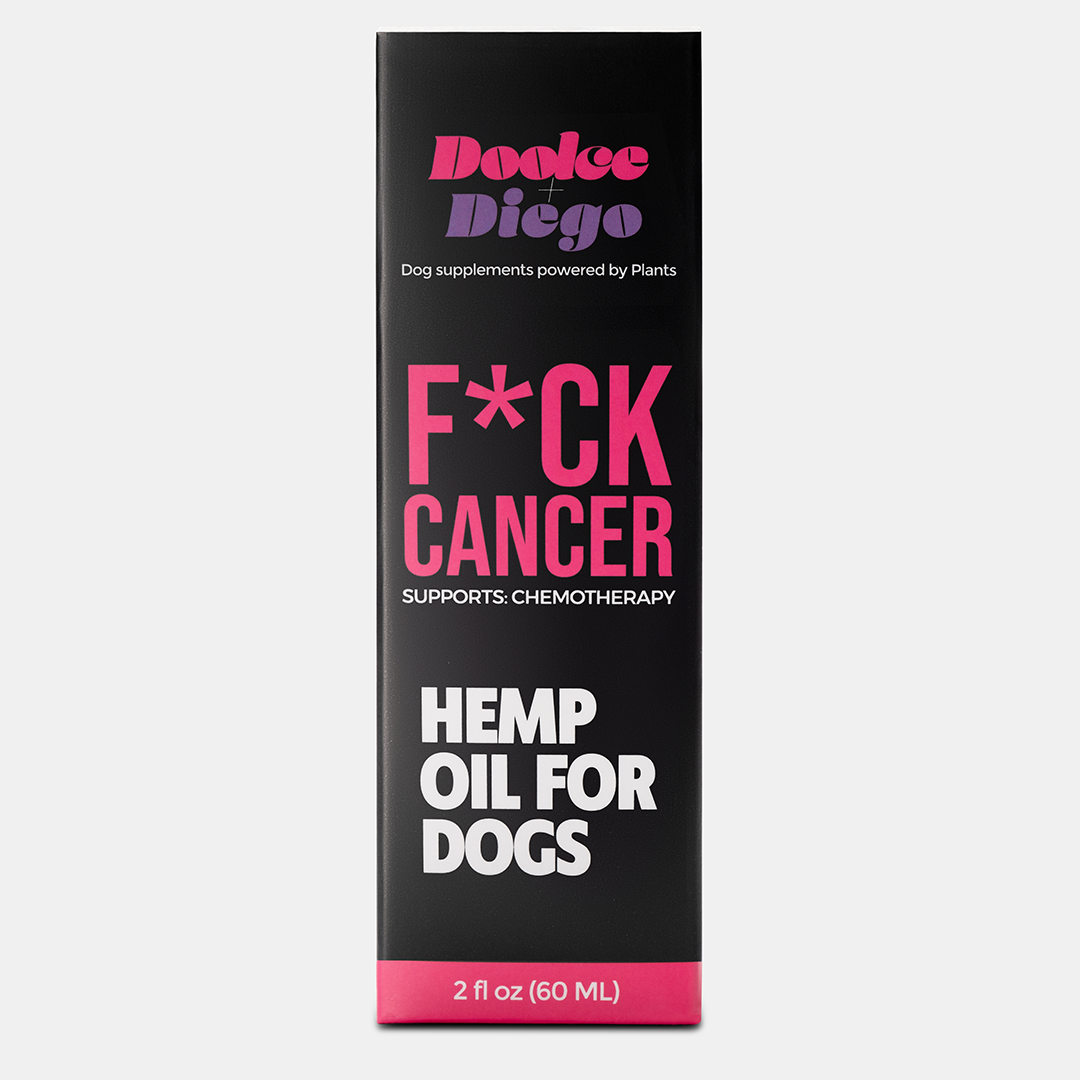 Fck Cancer - Severe Pain Relief Hemp Tincture for Dogs