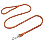 Dog Leash Leather For Small Dogs Braided Pet