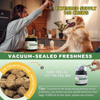Dog & Cat Multivitamin 15-in-1, Glucosamine 450mg + MSM 120mg, Chicken Flavor, 100 Softgels