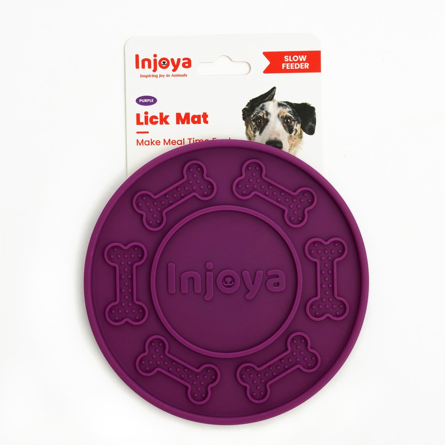 Injoya's "Lick Mat" for Fast Eaters